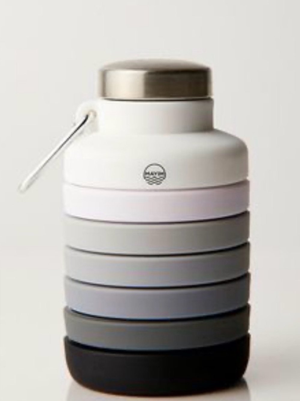 NWOT Free People FP Movement Collapsible Carabiner Water Bottle